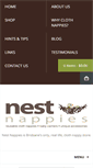 Mobile Screenshot of nestnappies.com.au